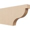 Ekena Millwork 2in. W x 8in. H x 16in. L Garner Woodgrain TimberThane Rafter Tail, Primed Tan RFTUR02X08X16GARRCPR - alternate 1